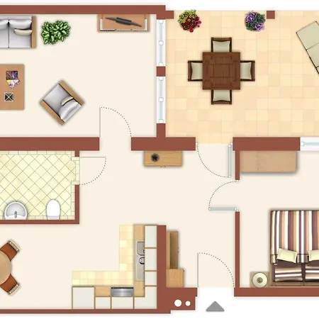 Апартаменты Haus Roeper: Seetang